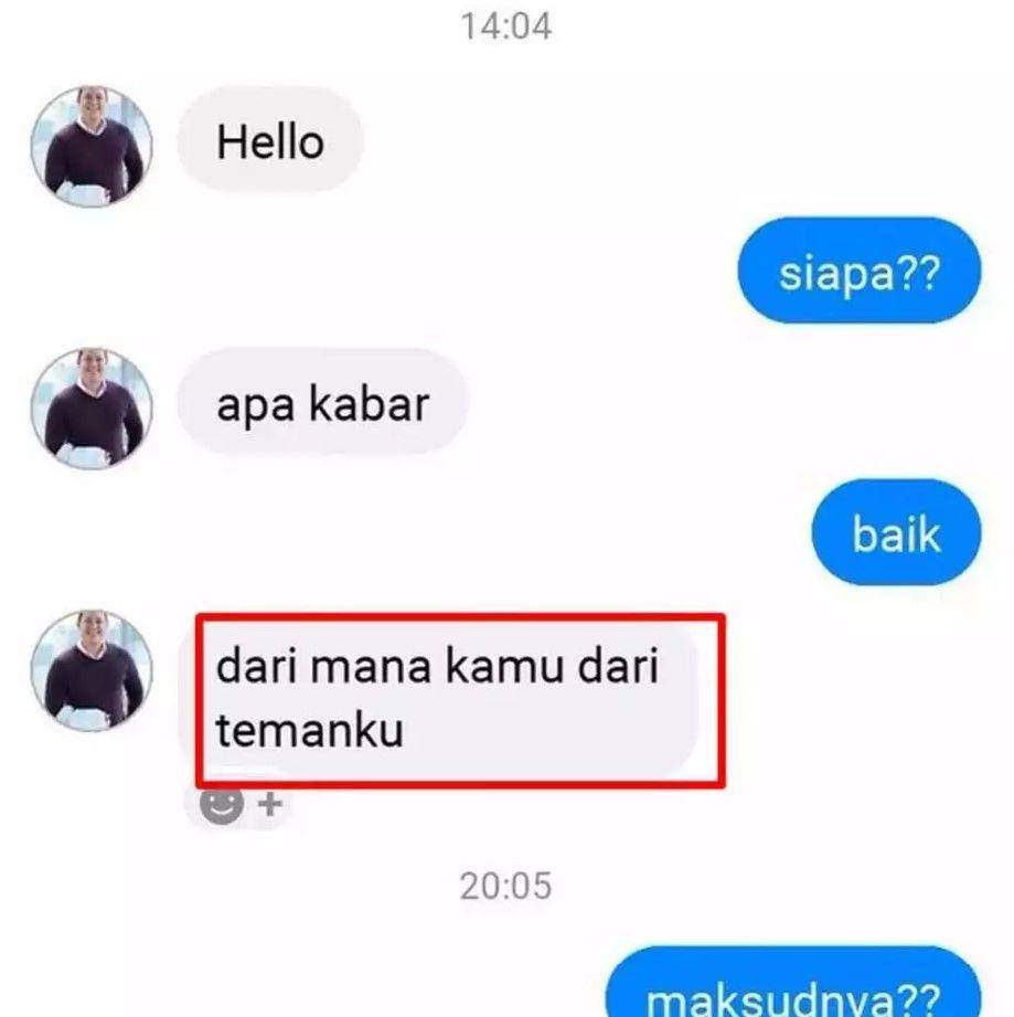 chat dengan teman lemot (twitter.com/txtdarigajelas)