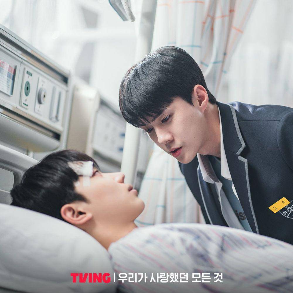 cuplikan Oh Sehun dan Cho Jun Young di drakor All That We Loved (twitter.com/tvingdotcom)