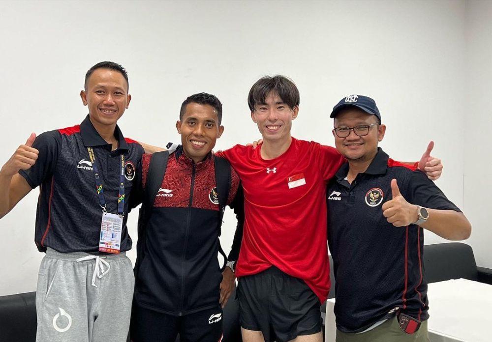 Pelari Singapura Soh Rui Yong di SEA Games 2023 (instagram.com/runsohfast)