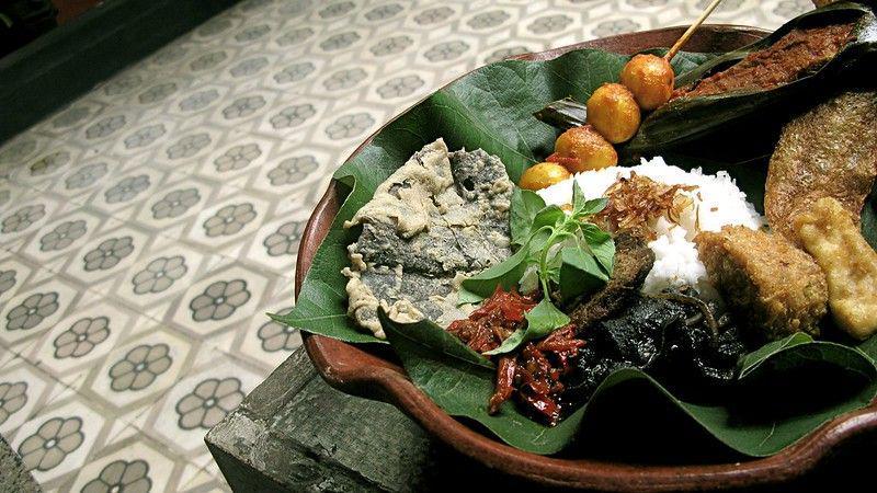 ilustrasi nasi jamblang (flickr.com/Wonderful Indonesia)