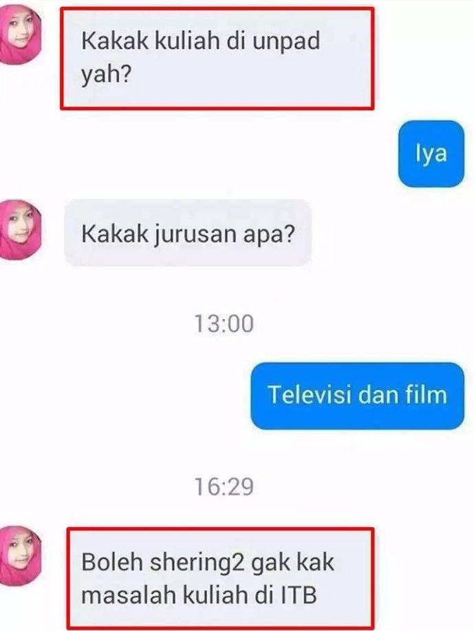 chat dengan teman lemot (twitter.com/txtdarigajelas)