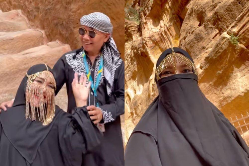 potret liburan Umi Kalsum ke Yordania (instagram.com/mom_ayting92_)