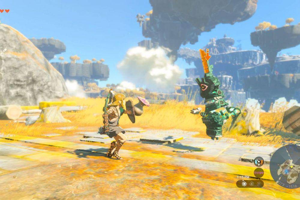 The Legend of Zelda: Tears of the Kingdom menampilkan grafik yang lebih bagus. (dok. Nintendo Entertainment Planning & Development/The Legend of Zelda: Tears of the Kingdom)