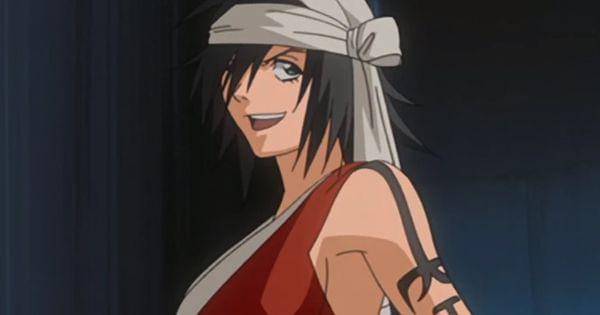 Kukaku saat memperkenalkan diri sebagai pakar kembang api ( Dok. Pierrot / Bleach )