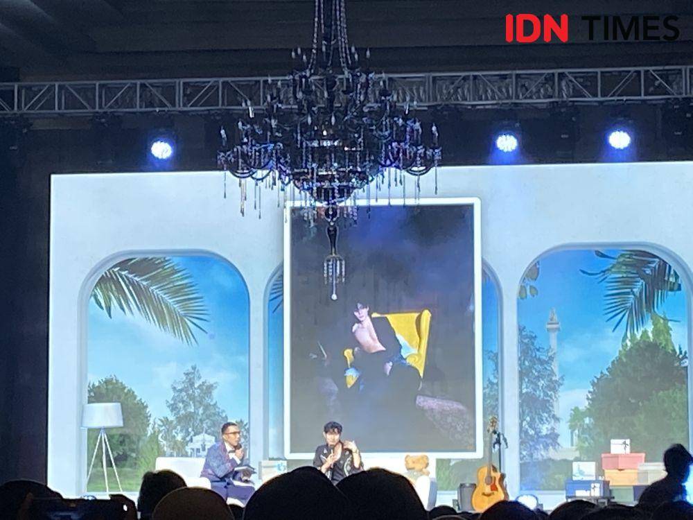 Young Dae bahas soal foto shirtless-nya (dok.IDN Times/Stephanie Risyana)