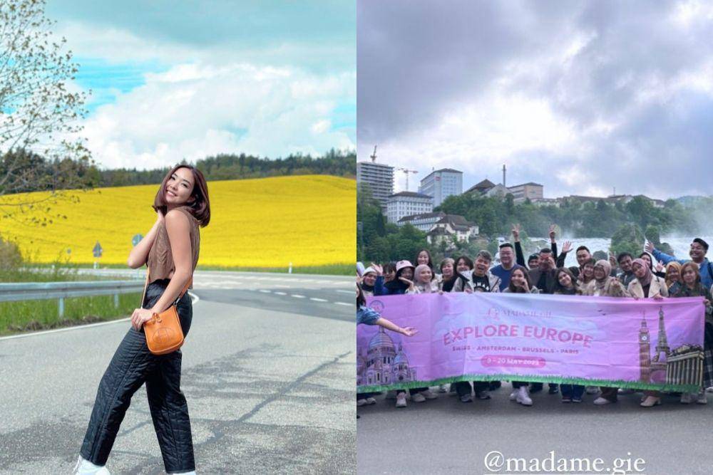 potret Gisel di Swiss bareng tim Madame Gie (instagram.com/gisel_la)
