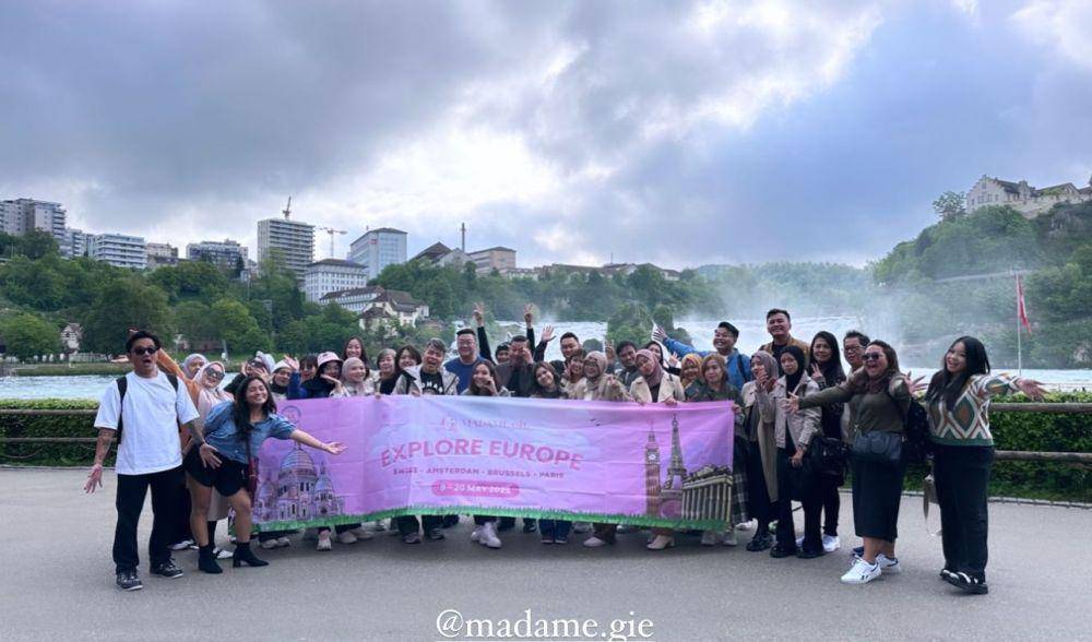 potret Gisel di Swiss bareng tim Madame Gie (instagram.com/gisel_la)