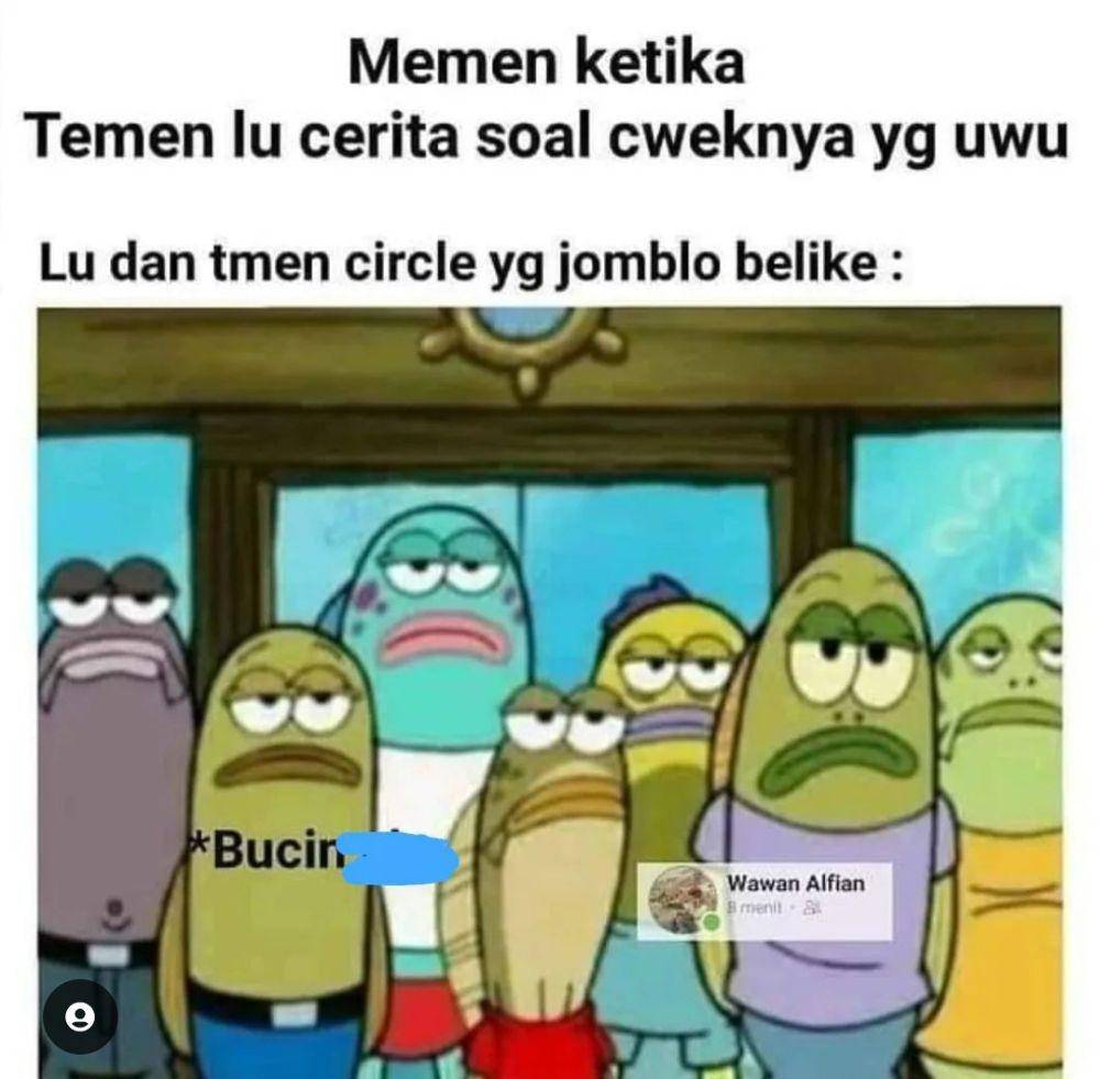 meme wajah bete (instagram.com/kumpulan.meme.id)