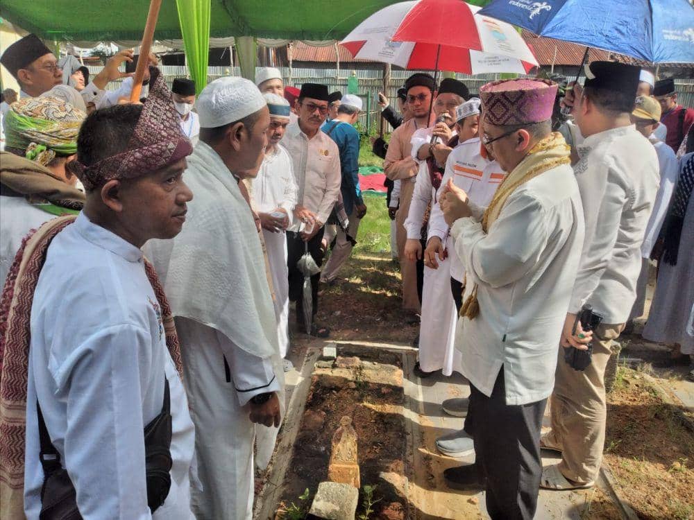 Ziarah kubur Pemakaman Perdana Menteri Palembang Pangeran Kromo Joyo (Dok: istimewa)