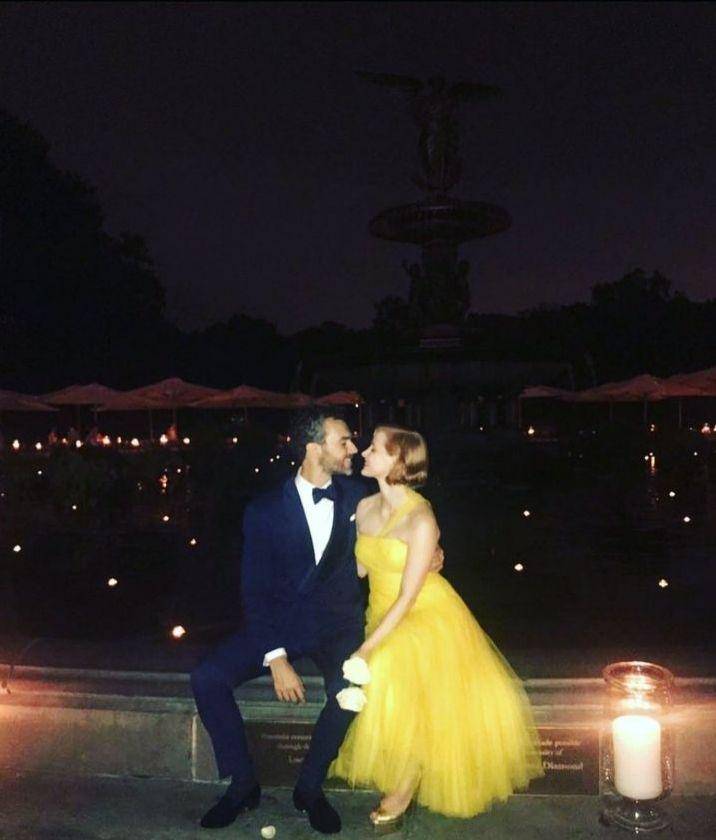 potret Jessica Chastain dan suami (instagram.com/preposulo)