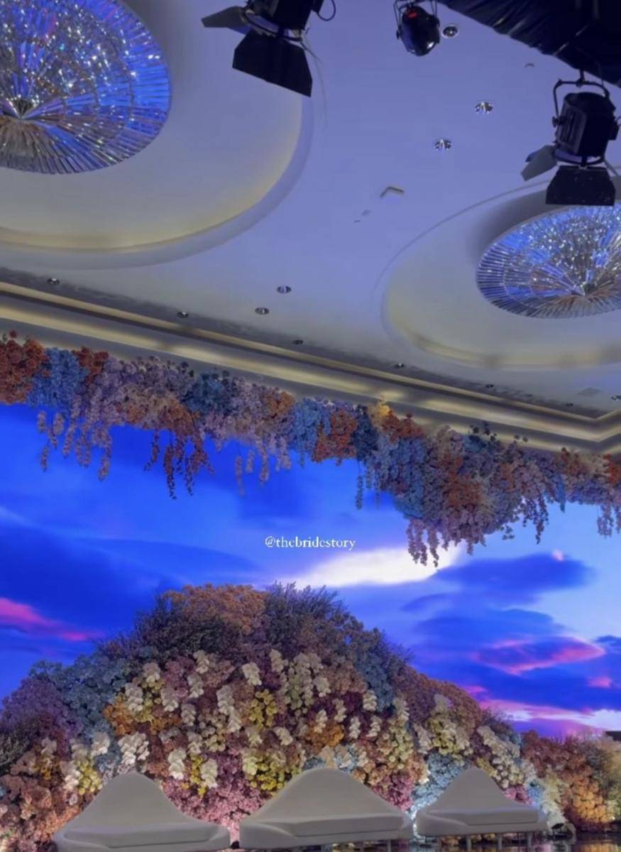 Resepsi pernikahan Jessica Mila dan Yakup Hasibuan. (Instagram.com/thebridestory)