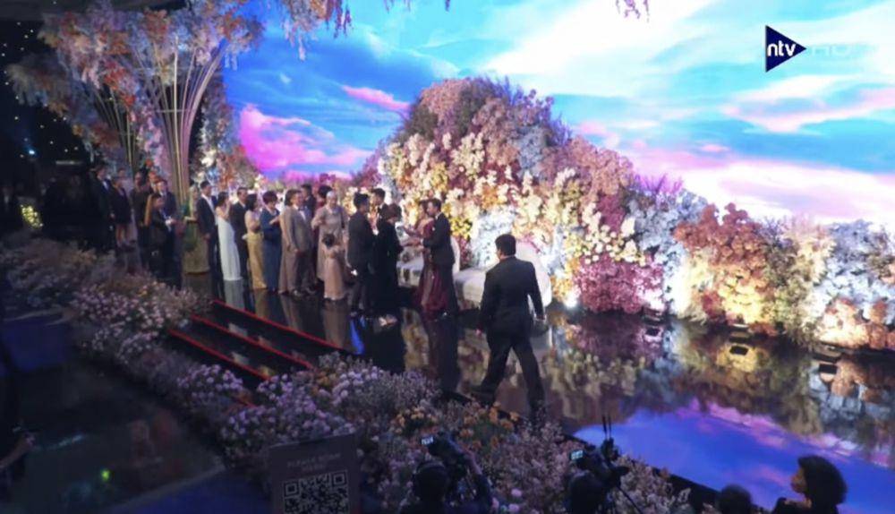 Resepsi pernikahan Jessica Mila dan Yakup Hasibuan. (Youtube.com/Nusantara TV)