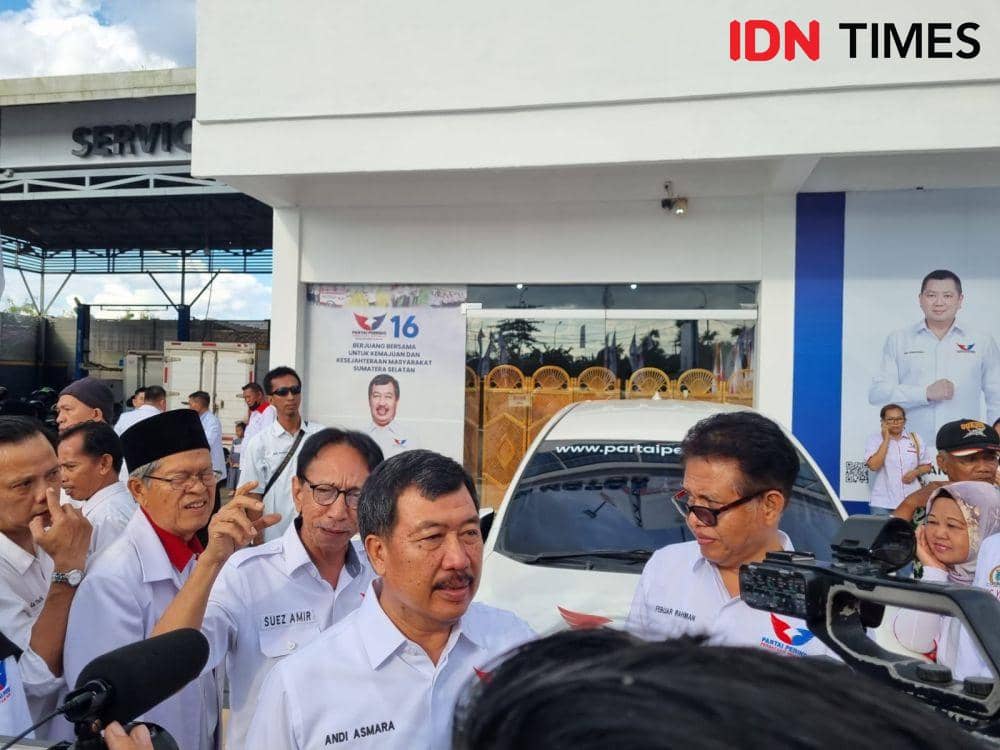 Ketua DPP Perindo bidang SDM Andi Asmara (IDN Times/Rangga Erfizal)