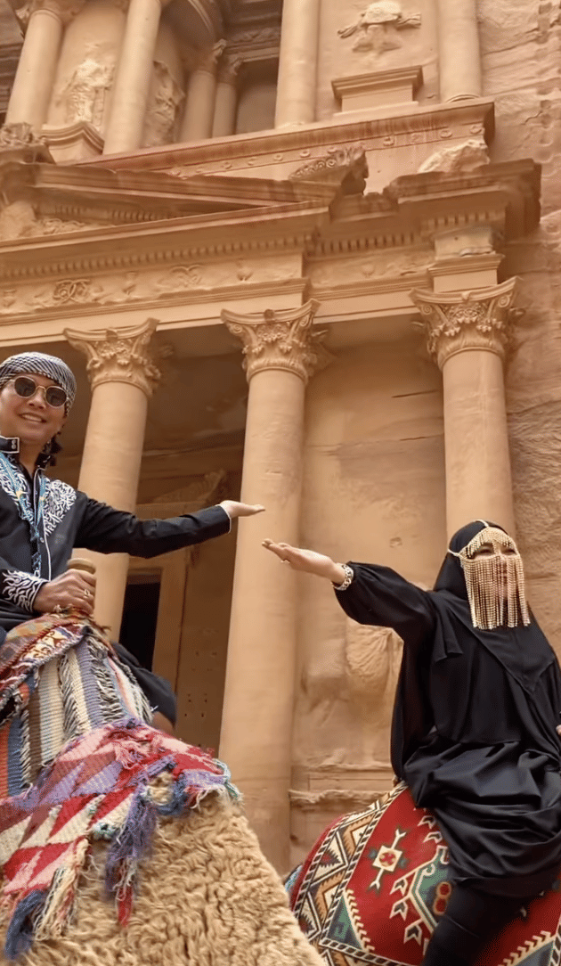 potret liburan Umi Kalsum ke Yordania (instagram.com/mom_ayting92_)