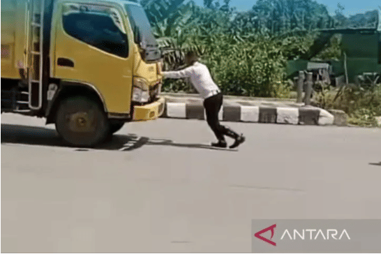 Kadishub Samarinda Tanggapi Insiden Truk Menerobos Petugas LLAJ
