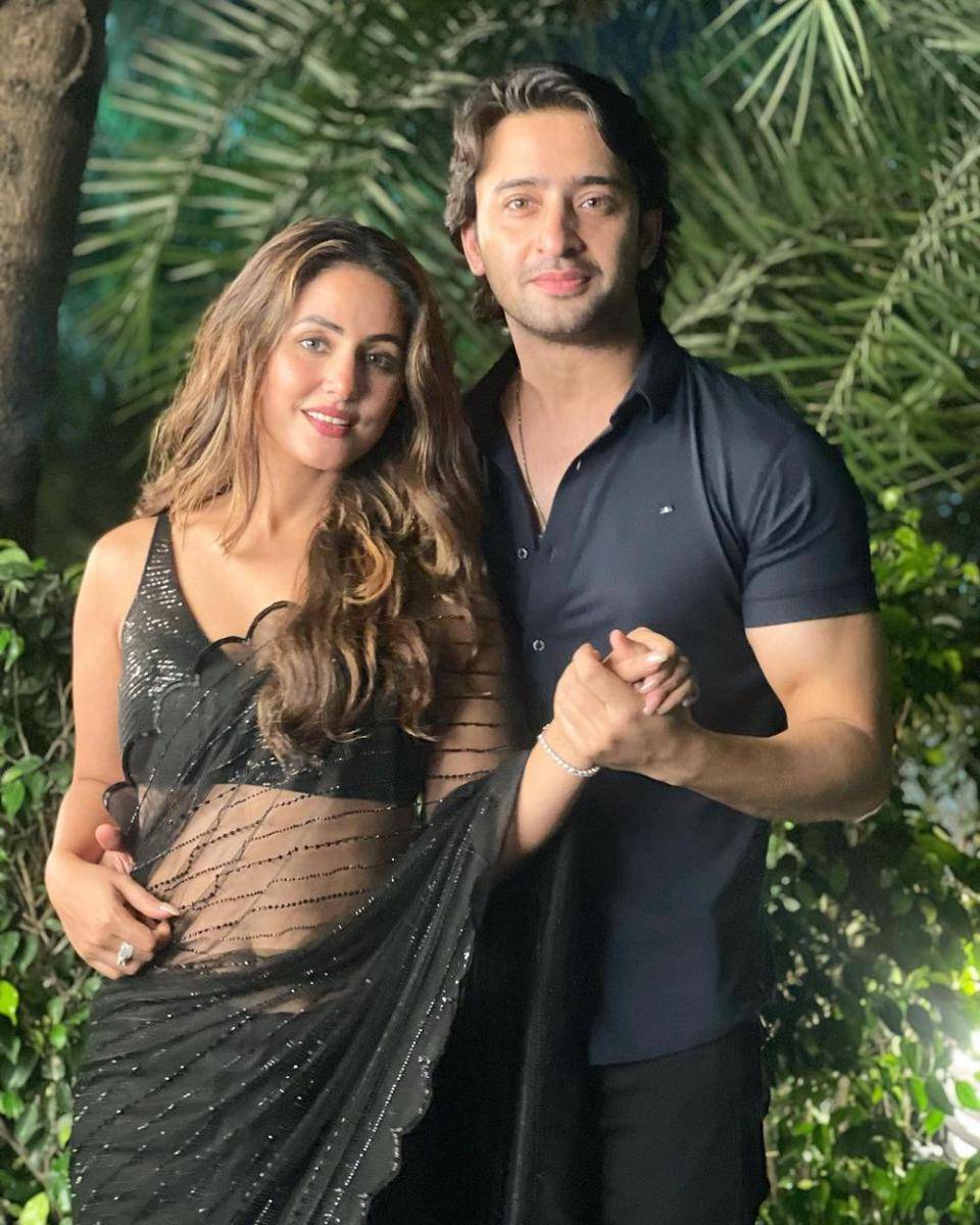 Hina Khan dan Shaheer Sheikh (instagram.com/realhinakhan)