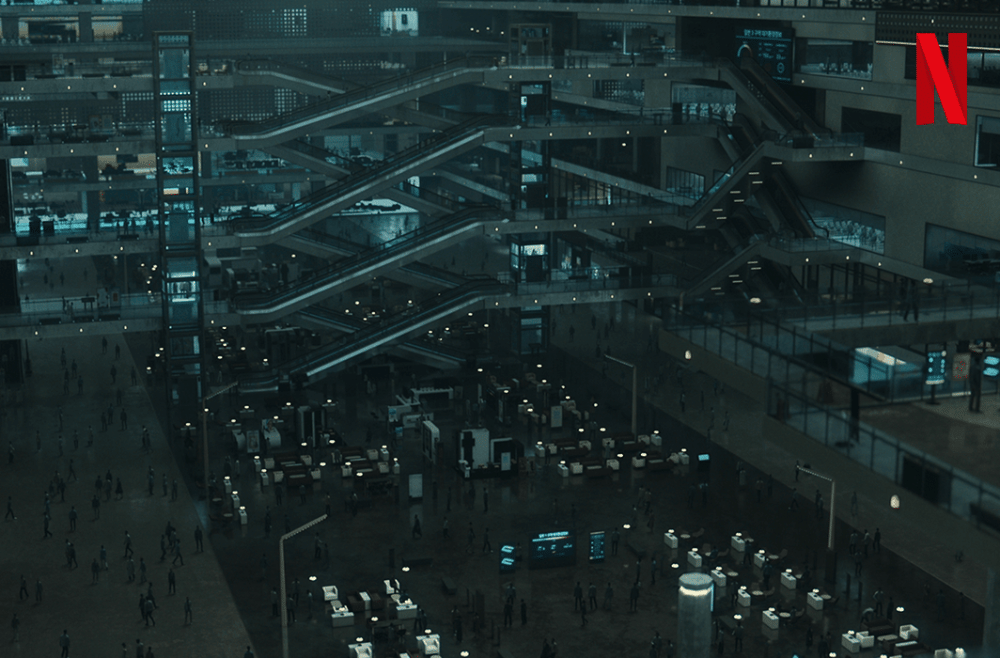 cuplikan scene Black Knight (instagram.com/netflixkr)