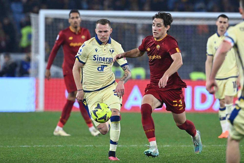 Edoardo Bove saat berseragam AS Roma. (instagram.com/edo_bove)