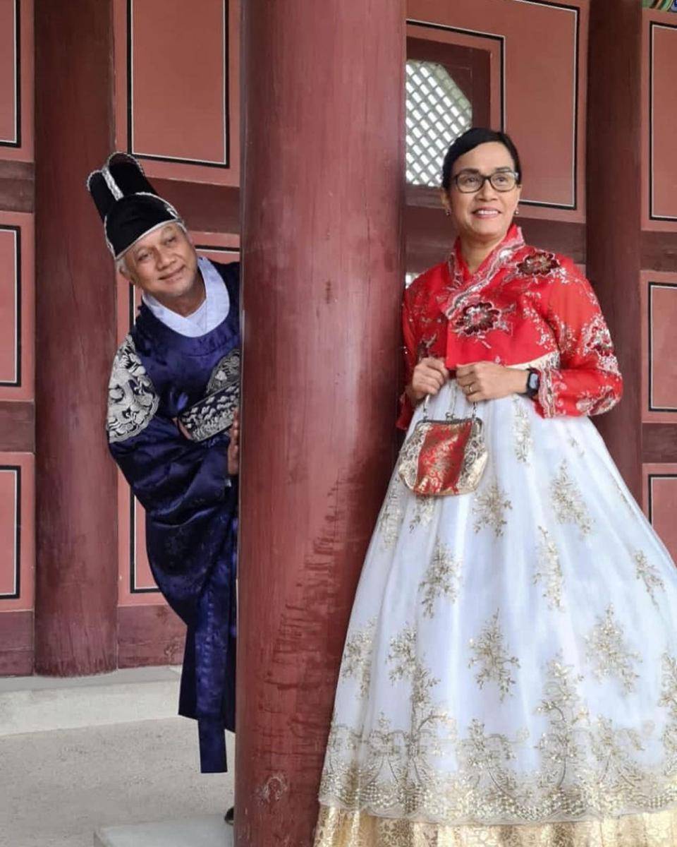 Sri Mulyani di Korea (instagram.com/smindrawati)