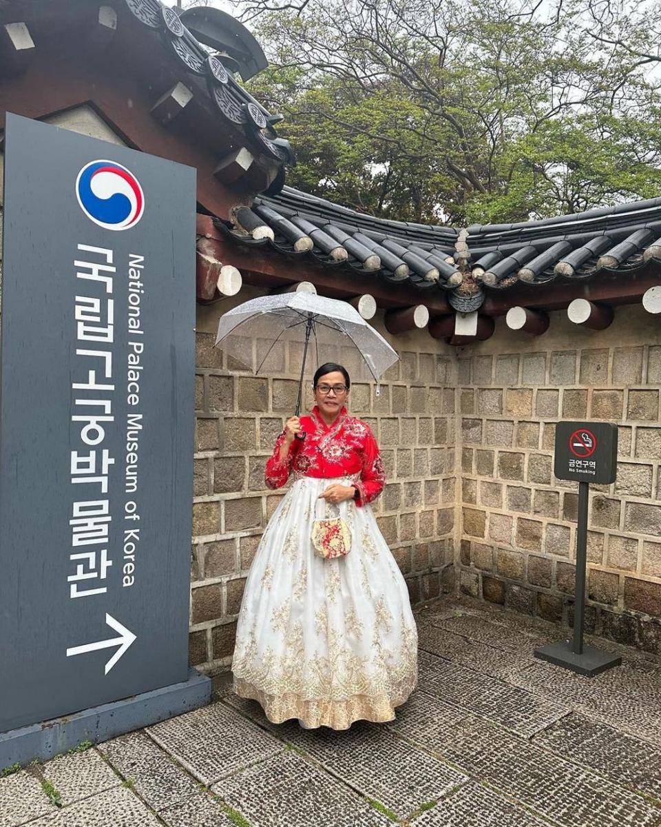 Sri Mulyani di Korea (instagram.com/smindrawati)