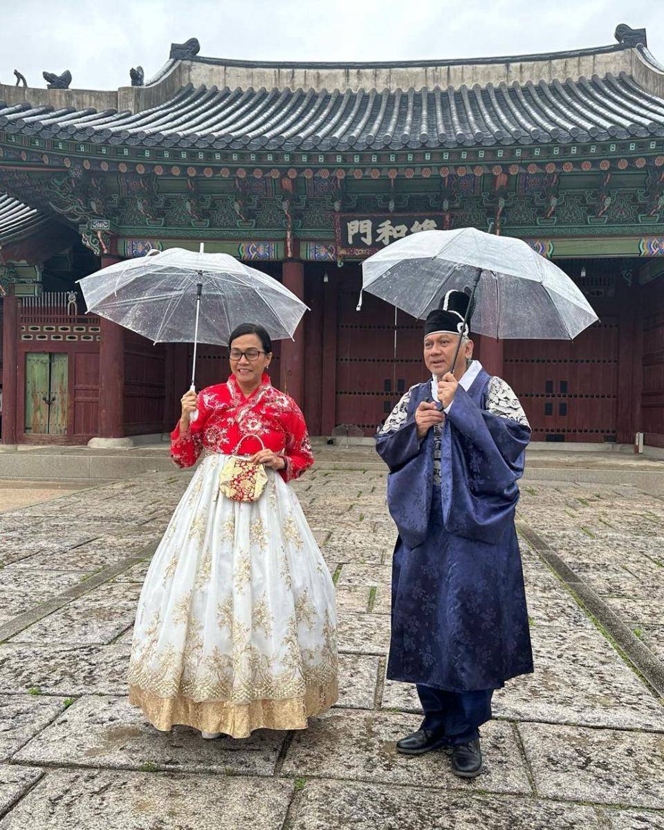 Sri Mulyani di Korea (instagram.com/smindrawati)