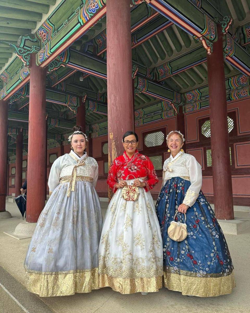 Sri Mulyani di Korea (instagram.com/smindrawati)