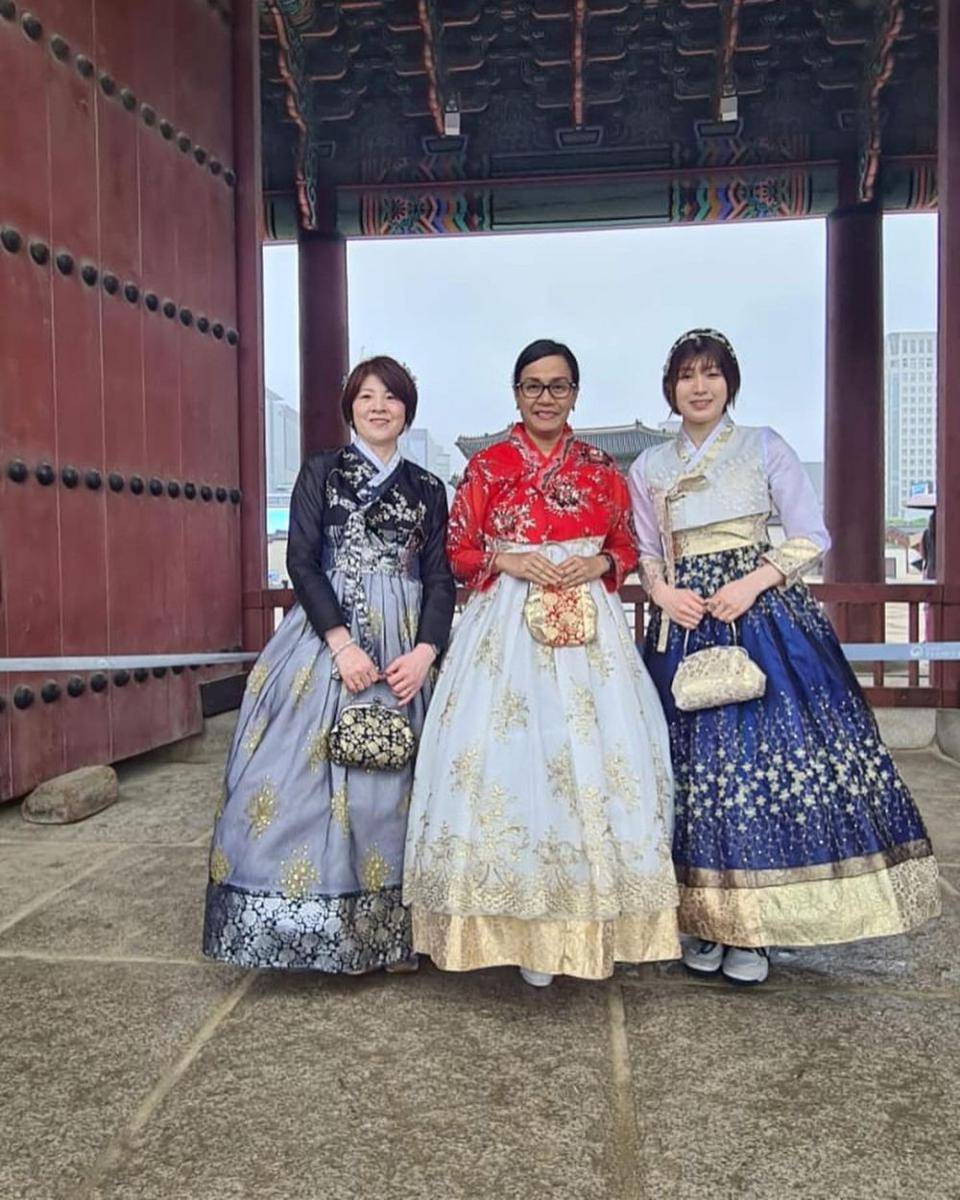 Sri Mulyani di Korea (instagram.com/smindrawati)