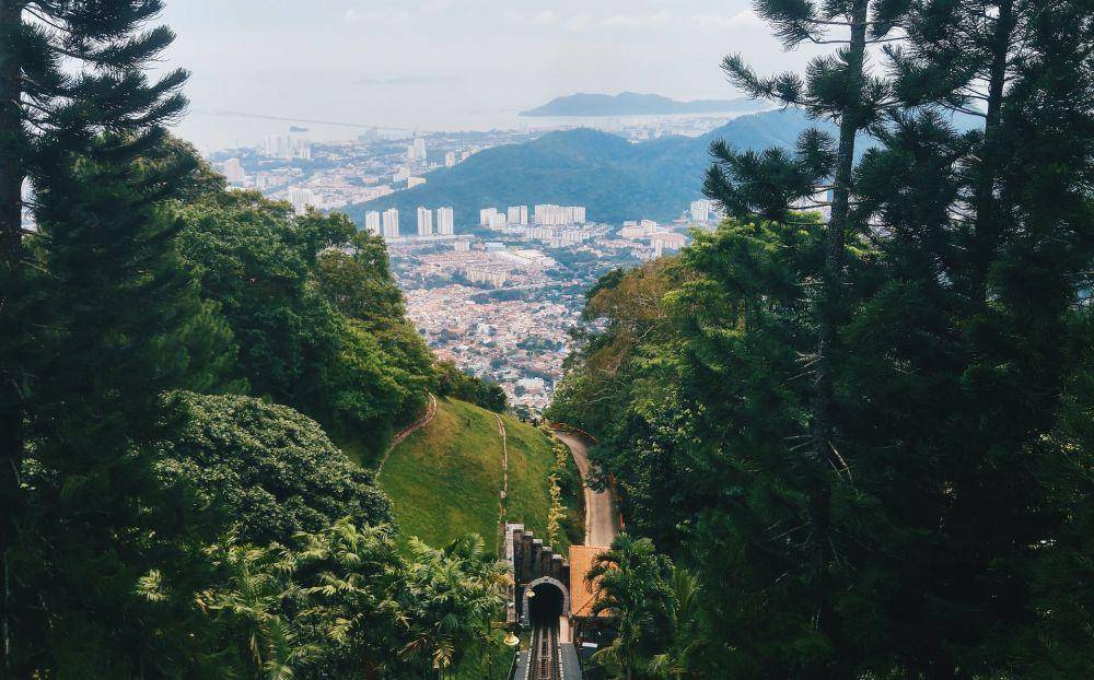 Potret Pulau Penang, Malaysia, dari atas (unsplash.com/fidelzheng)