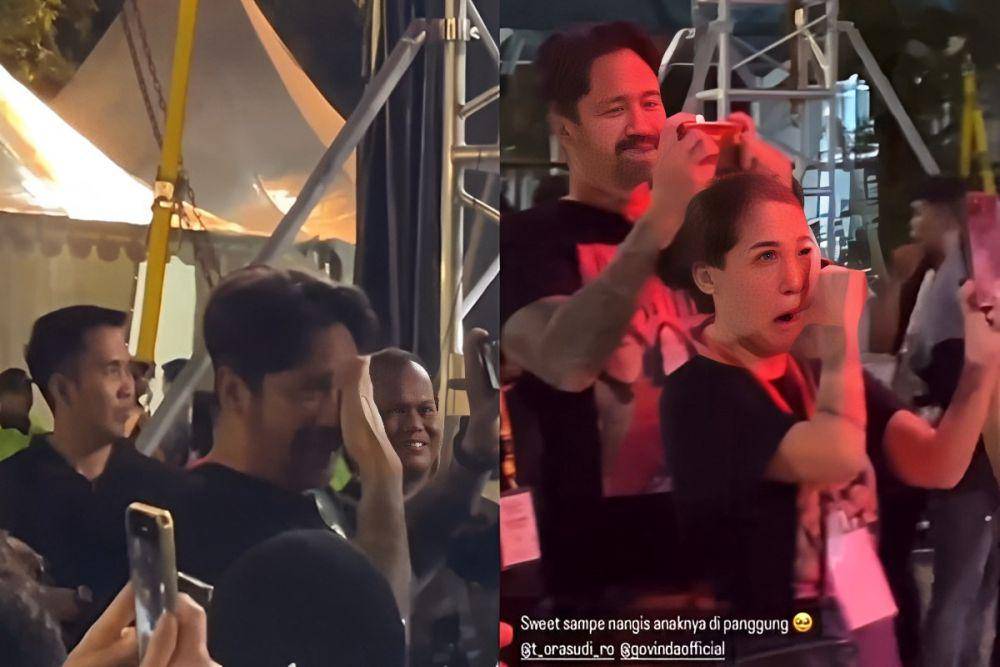 potret Jenaka Mahila manggung bareng Govinda (instagram.com/t_orasudi_ro)