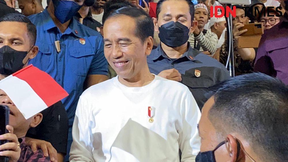 Presiden Joko 'Jokowi' Widodo di acara Musra, Minggu (14/5/2023) (IDN Times/Amir Faisol)