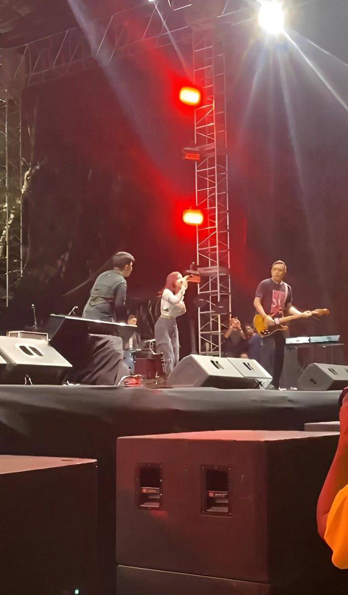 potret Jenaka Mahila manggung bareng Govinda (instagram.com/t_orasudi_ro)
