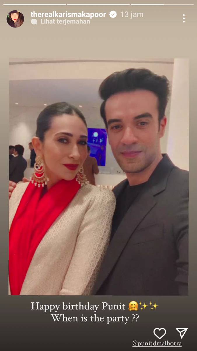 unggahan Karisma Kapoor (instagram.com/therealkarismakapoor)