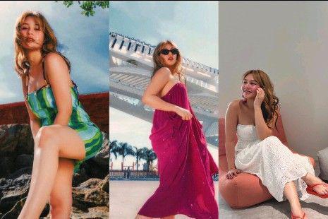 9 Potret Vanesha Prescilla Liburan di Brazil, Mirip Cewek Latin!