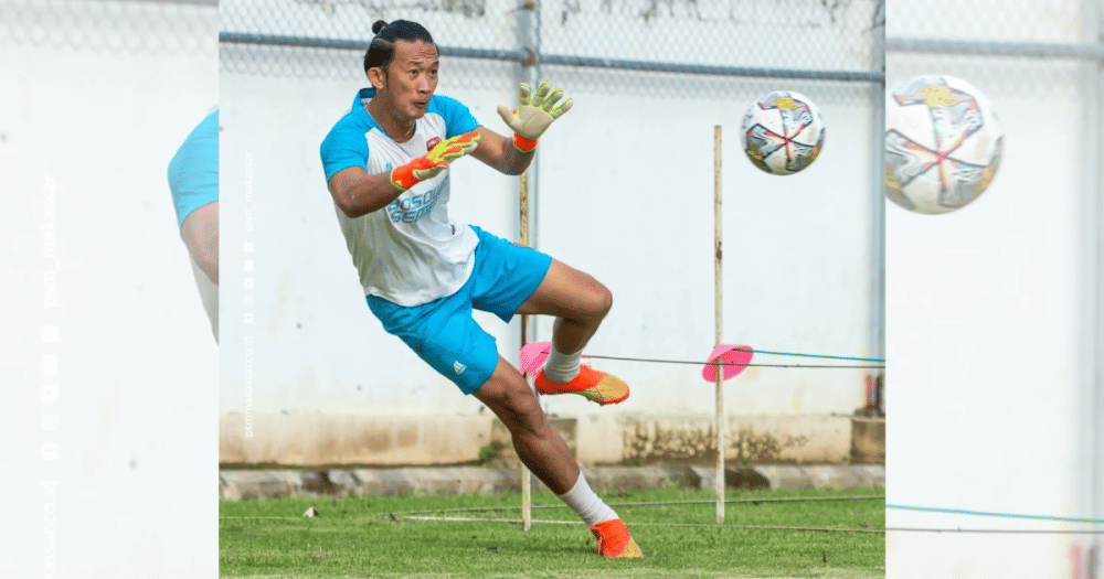 PSM Makassar Resmi Berpisah dengan Kiper Senior Rivky Mokodompit