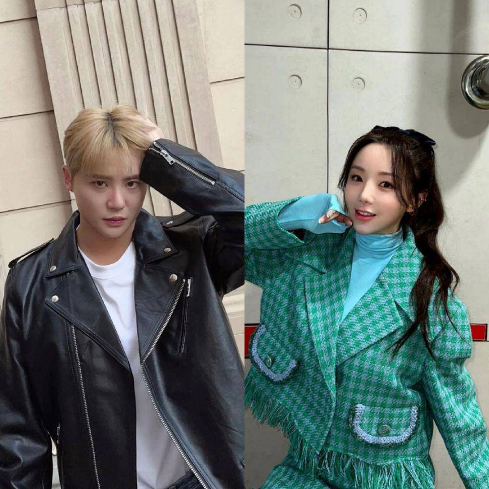Junsu JYJ dan Kei eks Lovelyz (instagram.com/xiaxiaxia1215 | instagram.com/_flower_kei)
