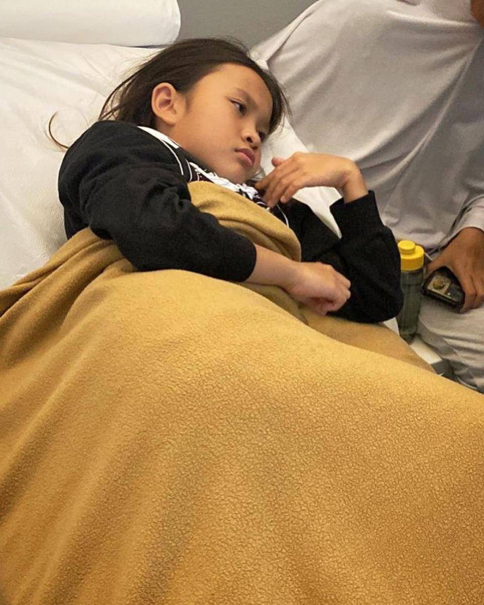 potret Kala Madali sakit (instagram.com/zaskiadyamecca)