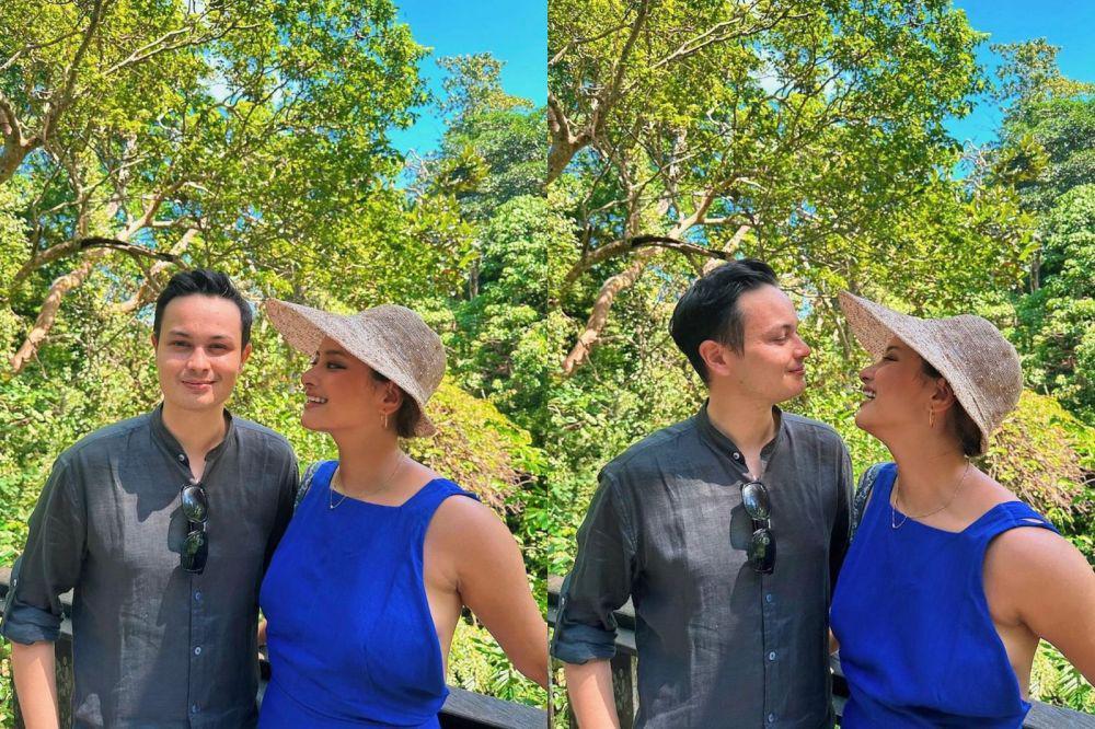 10 Momen Liburan Amanda Khairunnisa dan Suami di Bali, Romantis!