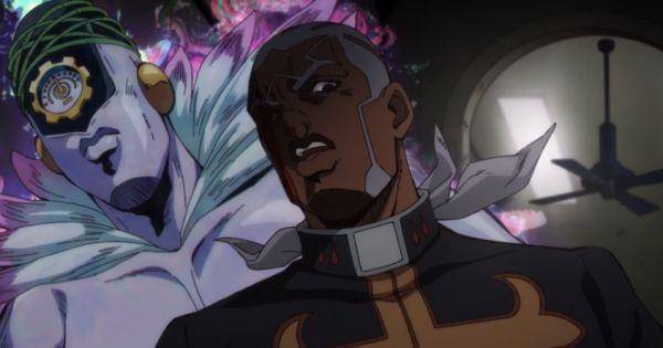 Pucci dengan stand Made in Heaven ( Dok. David Production / Jojo's Bizarre Adventure: Stone Ocean )