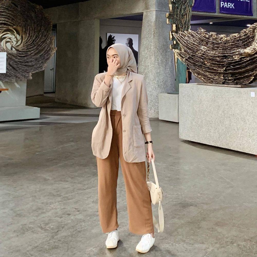 OOTD interview kerja (instagram.com/zafiradpa)