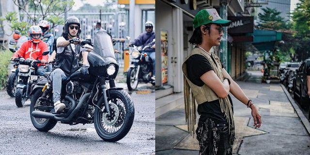 10 Inspirasi Outfit Motoran ala Abidzar Al Ghifari, Keren Abis!