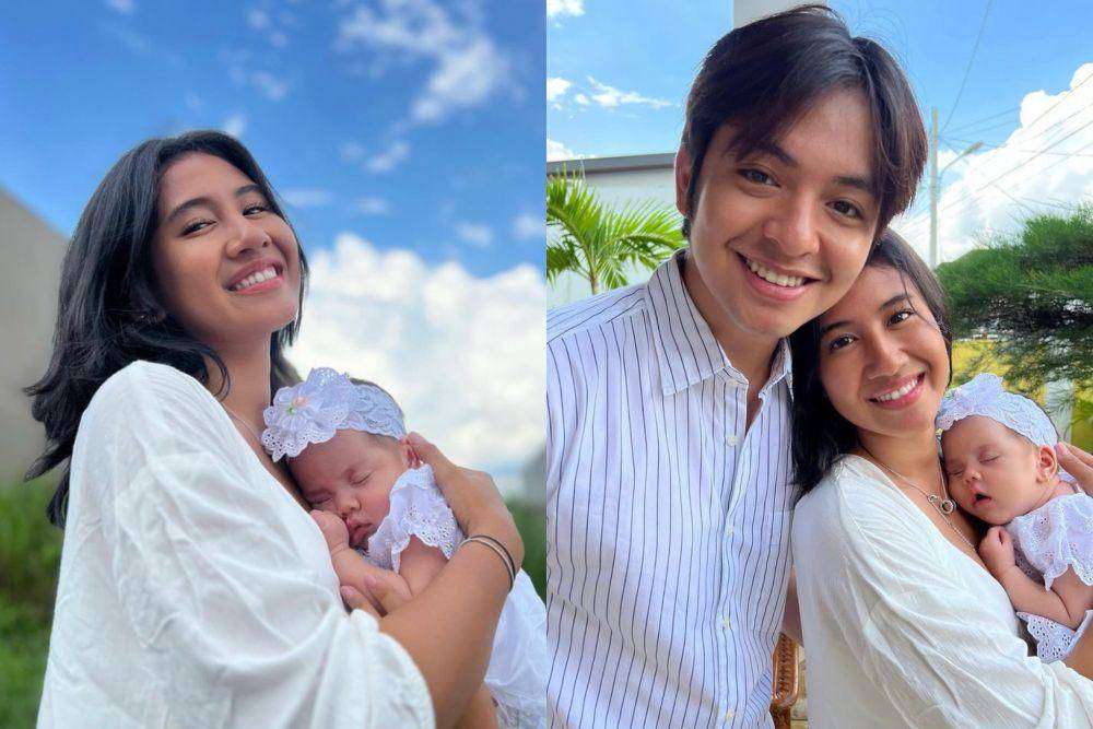 potret Shenina Cinnamon dan Angga Yunanda momong bayi (instagram.com/shenacinnamon)