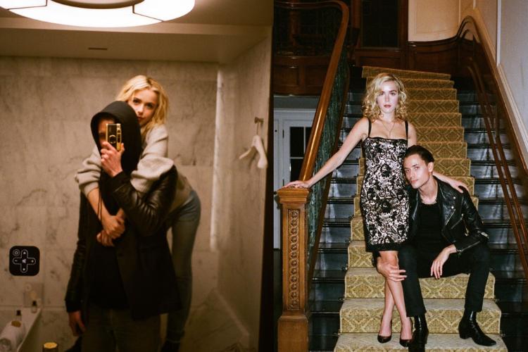 9 Potret Kiernan Shipka dan Christian Coppola, Bucin di Medsos