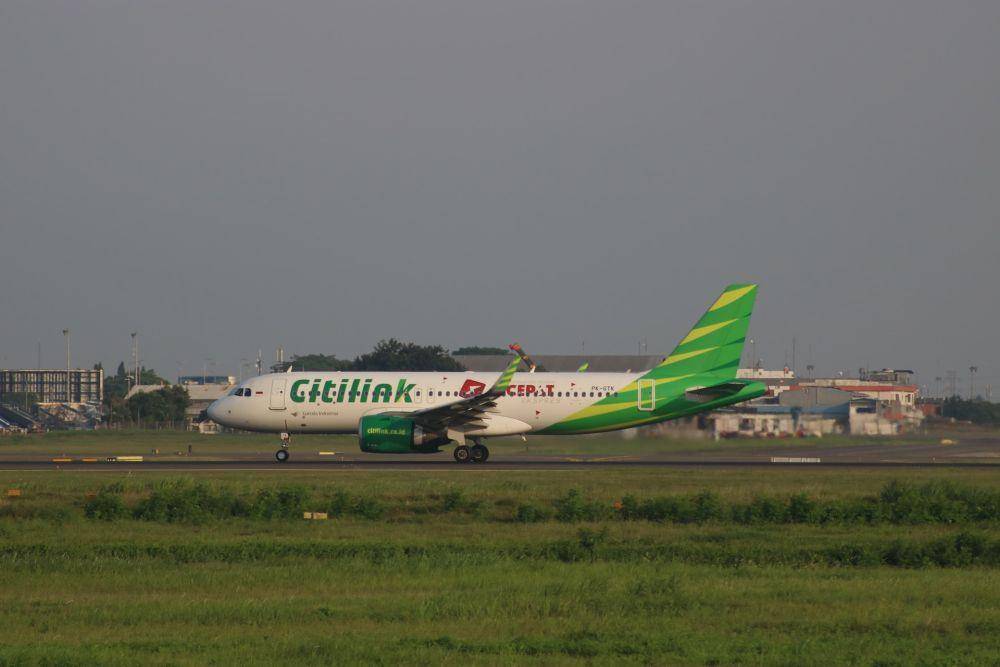 Potret maskapai Citilink (unsplash.com/fasyahalim_)