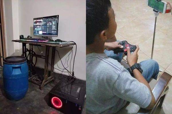 akal-akalan gamers kocak (instagram.com/wkwkland_real | 1cak.com)