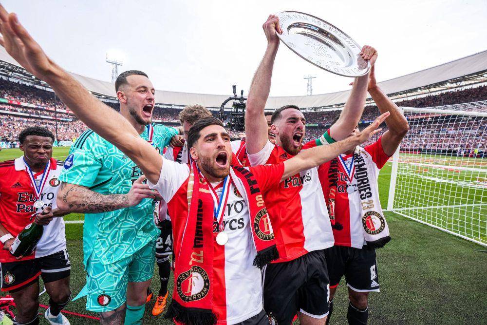 Feyenoord juara Eredivisie musim 2022/23. (Twitter/@Feyenoord).