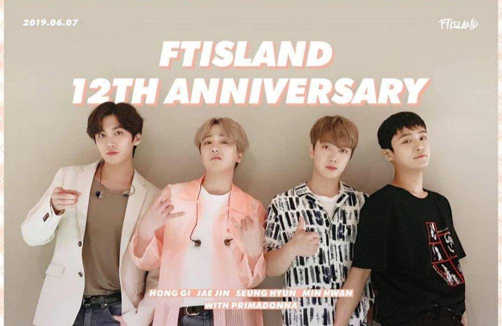 Grup band FT Island (Instagram.com/ftisland)