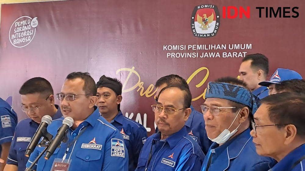 Ketua DPD Demokrat Jabar Anton Sukartono Suratto (IDN Times/Azzis Zulkhairil)