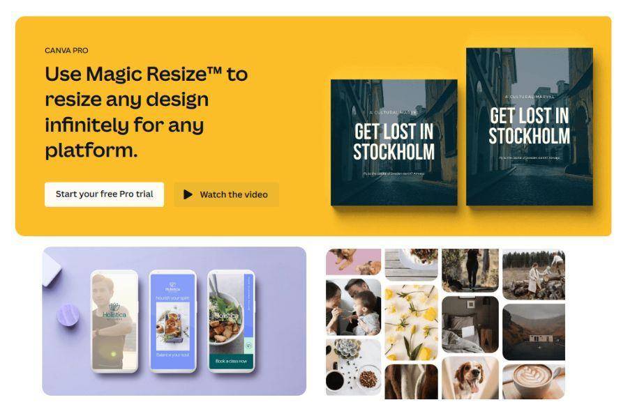 ilustrasi fitur Resize Design Canva Pro (dok.canva.com)