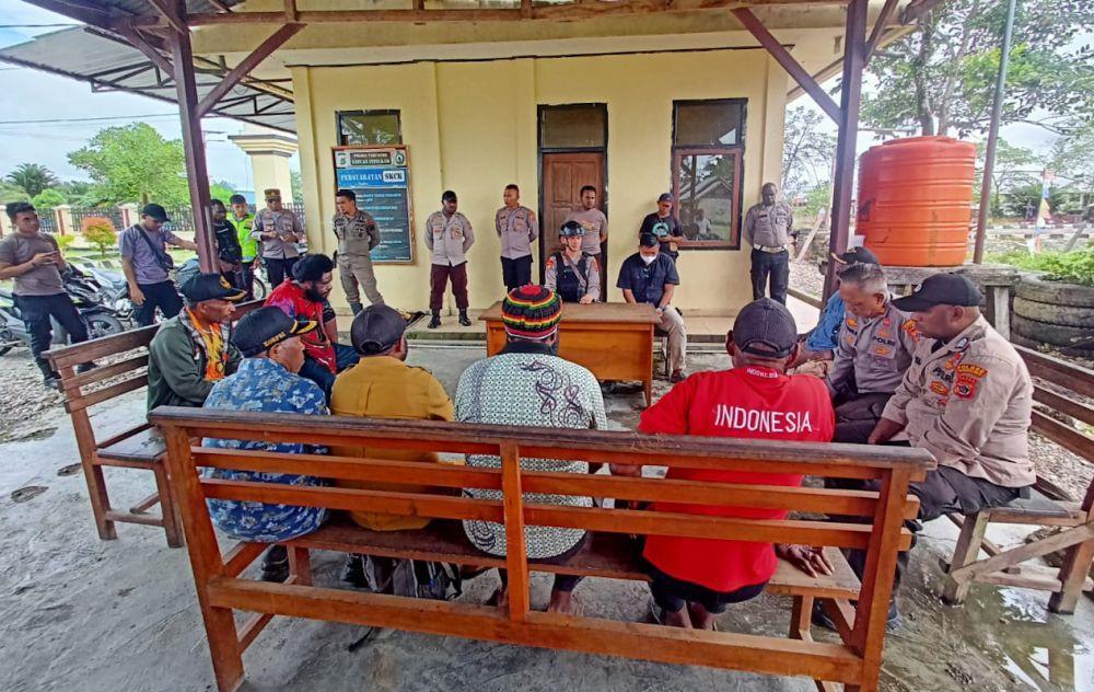 Pertemuan Polres Yahukimo dan beberapa tokoh masyarakat. (IDN Times/Istimewa)