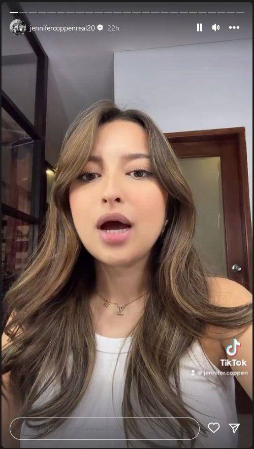 Klarifikasi Jennifer Coppen soal isu hamil di luar nikah (Instagram.com/jennifercoppenreal20)